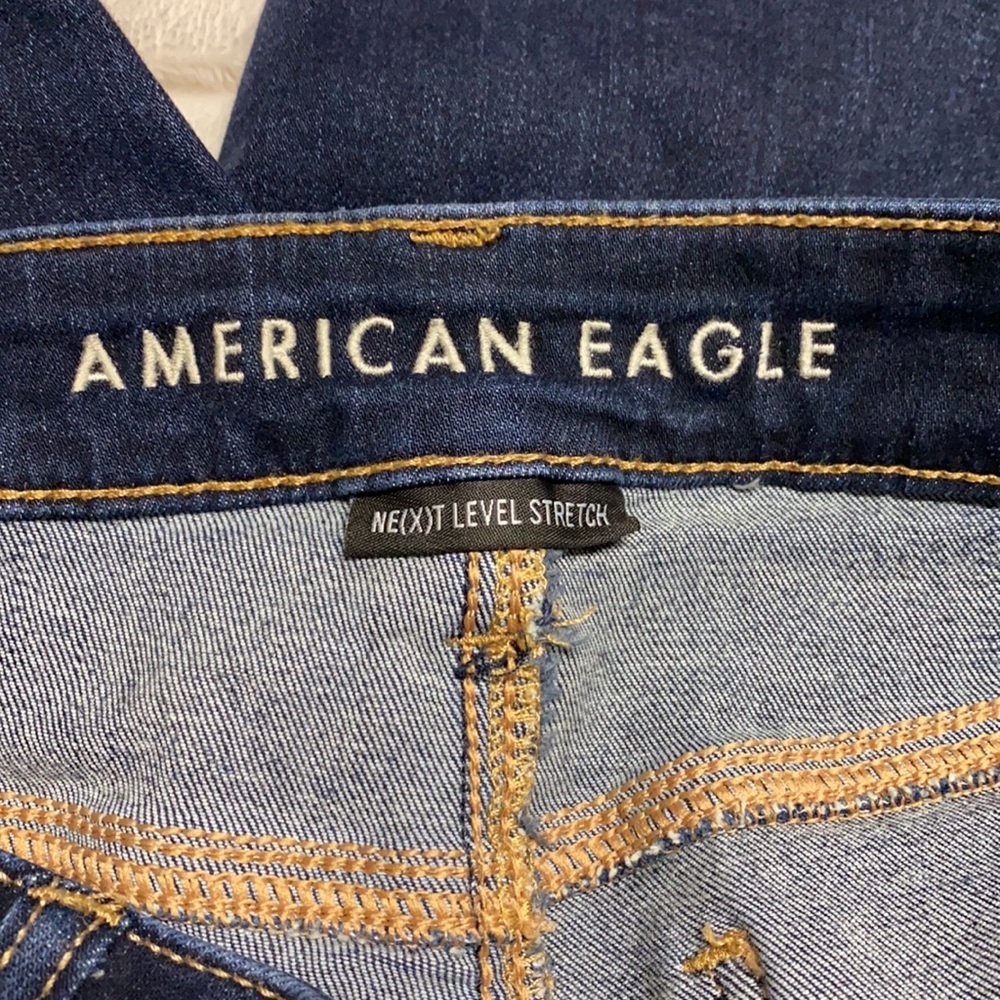 American Eagle Jeans 10 Regular - image 3